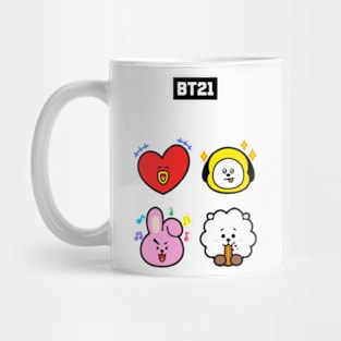 bt21 bts exclusive design 32 Mug